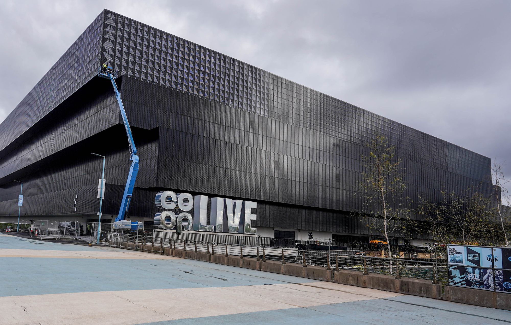 A general view of Co-op Live Arena in Manchester, United Kingdom, on April 23, 2024.